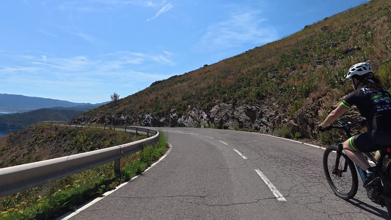 Ultimate Indoor Cycling Workout Spain to France with Rsscsports Bike Wear 4K Video