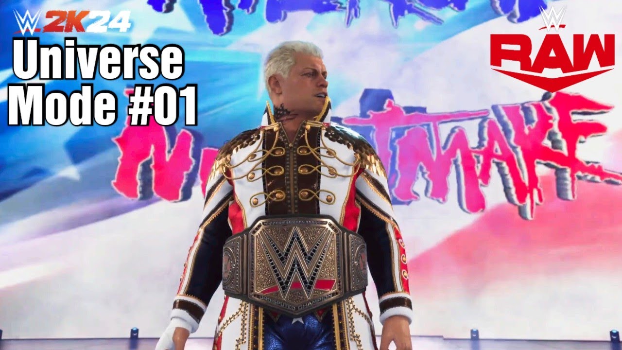 EIN NEUES KAPITEL! - WWE 2K24 | Universe Mode [Deutsch] #01