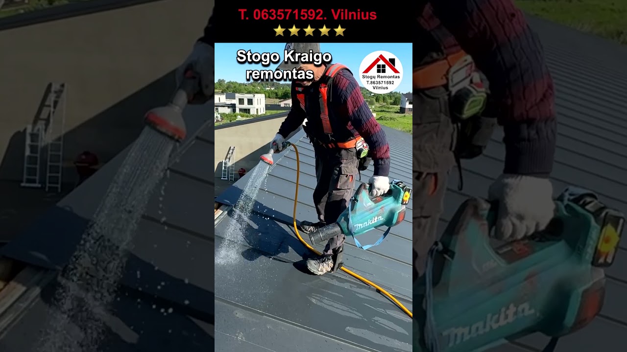 ''Klasik'' Kraigo Remontas -  #stoguremontas #shorts #stogodefektavimas #skardinimas