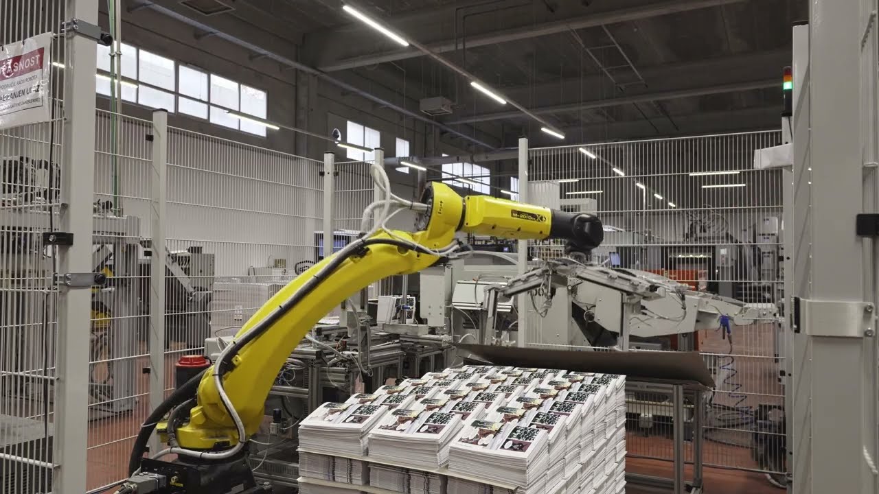 Grafotisak: Kako smo ubrzali paletizaciju za 35% i smanjili radno opterećenje za 40%