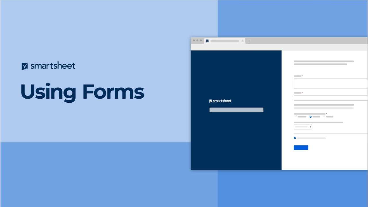 How to Use Forms in Smartsheet | Smartsheet Forms Tutorial