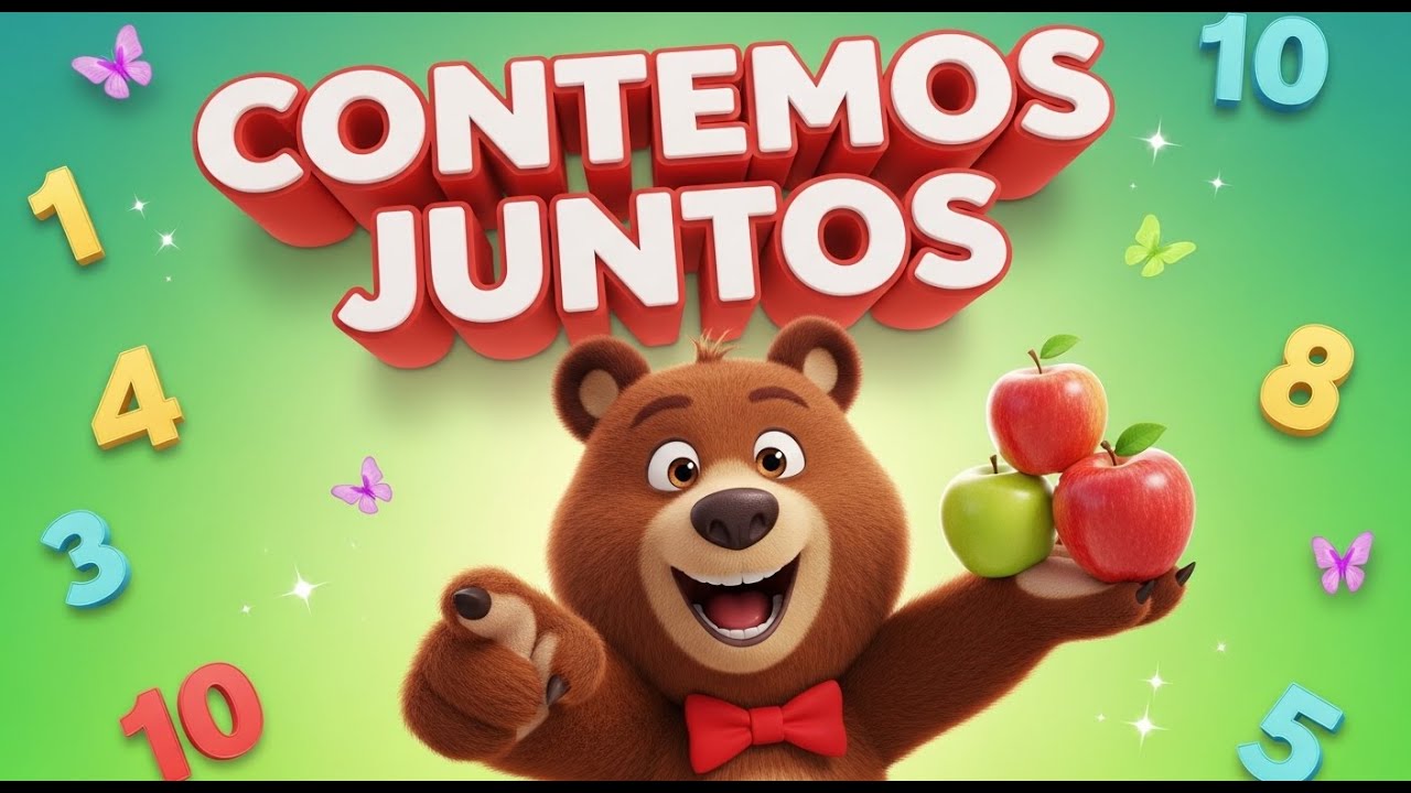 ¡Contemos Juntos! 🔢 Cuenta con Bruno y Pompón | Interactivo en Español
