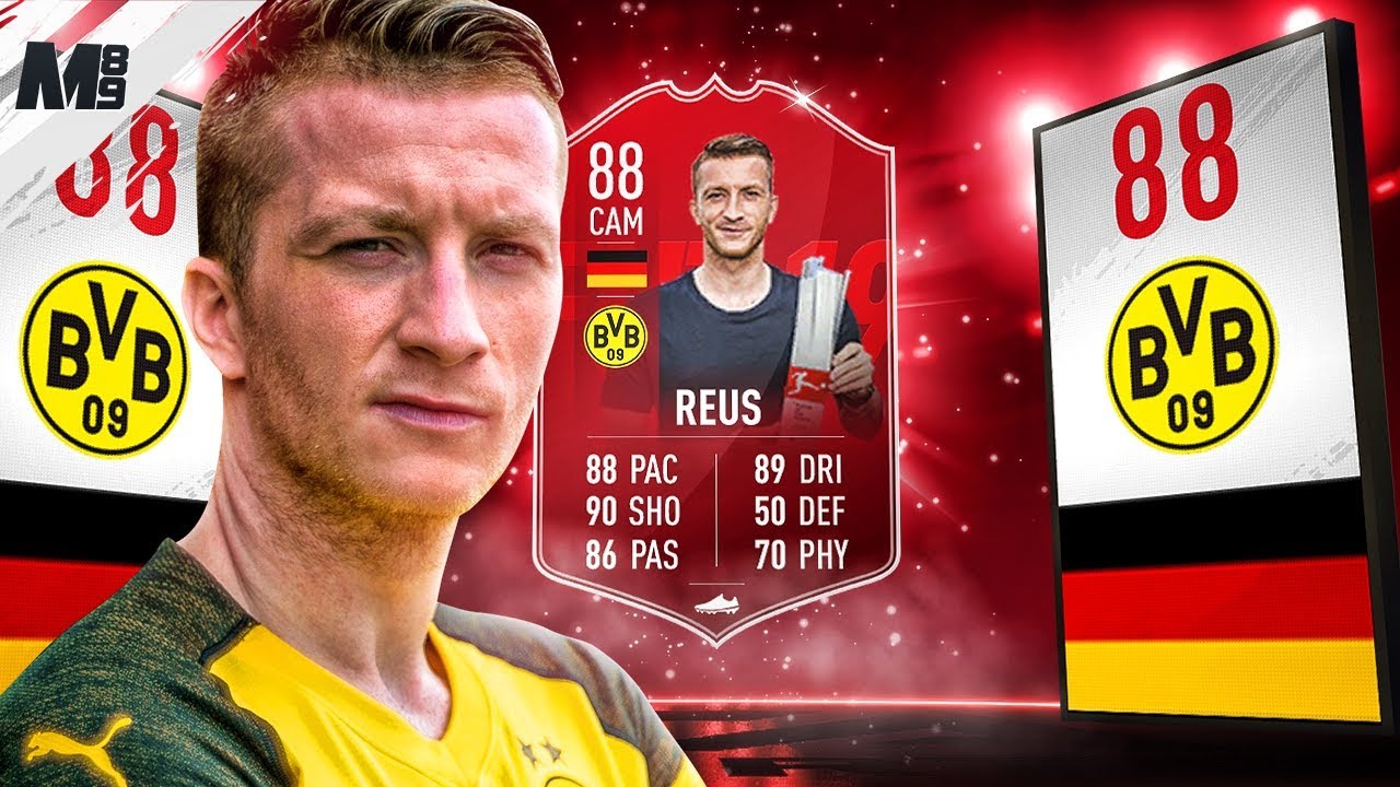 FIFA 19 POTM REUS REVIEW | 88 POTM REUS PLAYER REVIEW | FIFA 19 ULTIMATE TEAM