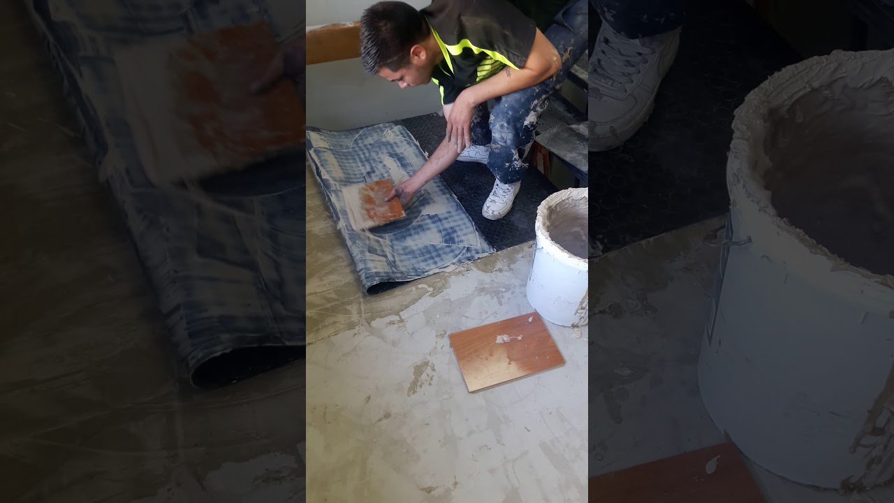 Piso de goma