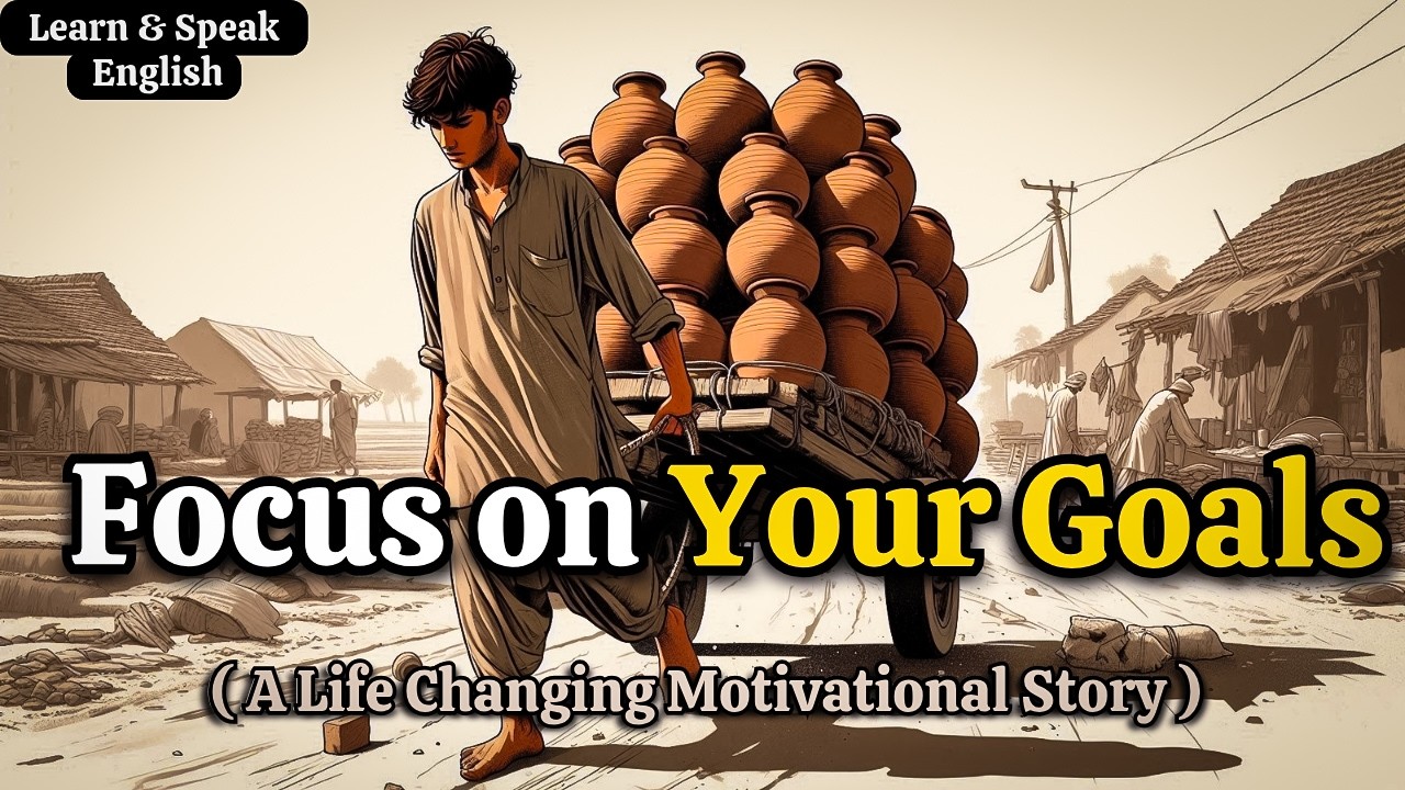 Power of Staying Focused | Motivational Story | Learn English | Wisdomly Tales