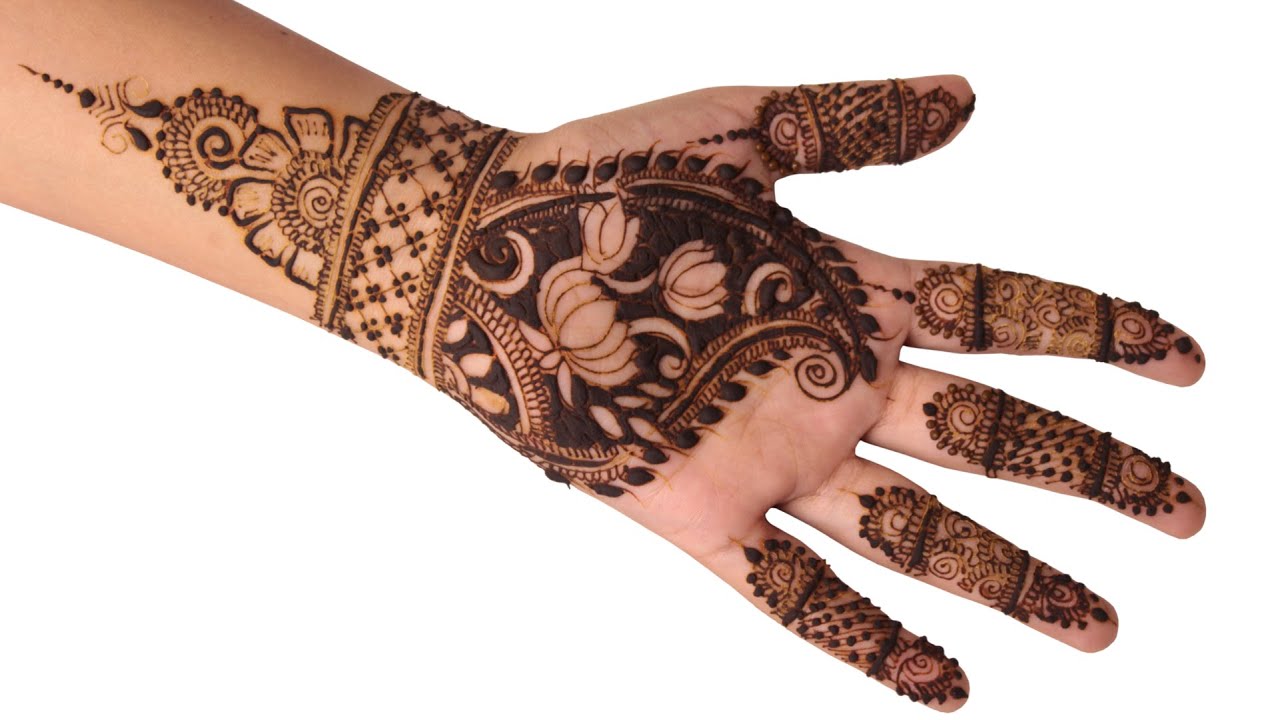 Mehndi Design Tutorial Simple Flower Pattern