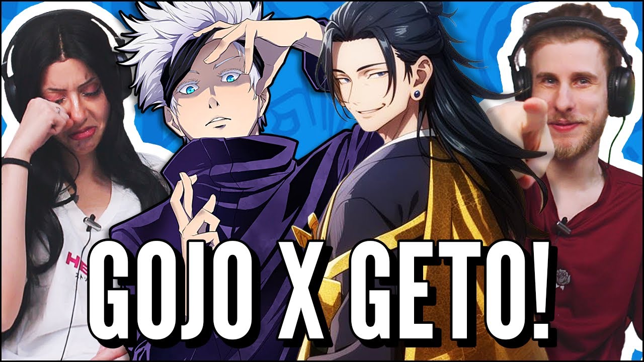 JOVENS REAGEM A ANIRAP - GOJO E GETO e M4RKIM - KENJAKU (JUJUTSU NO KAISEN)