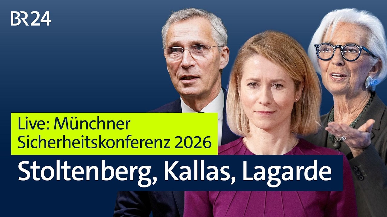 Tag 3:  (Wie) kann Europa sich behaupten? | Münchner Sicherheitskonferenz 2026 | BR24live