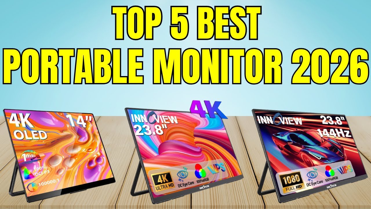 Best 4k Portable Monitor – Must Watch Before You Buy One!