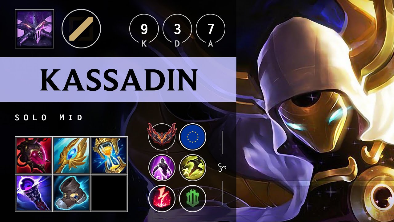 Kassadin Mid vs Orianna - EUW Grandmaster Patch 25.10