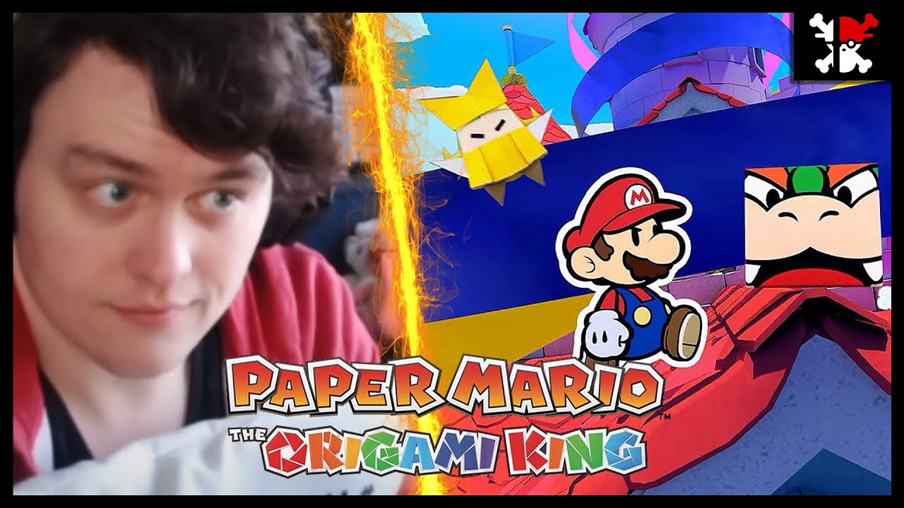 Paper Mario: The Origami King Reveal Trailer - RogersBase Reacts
