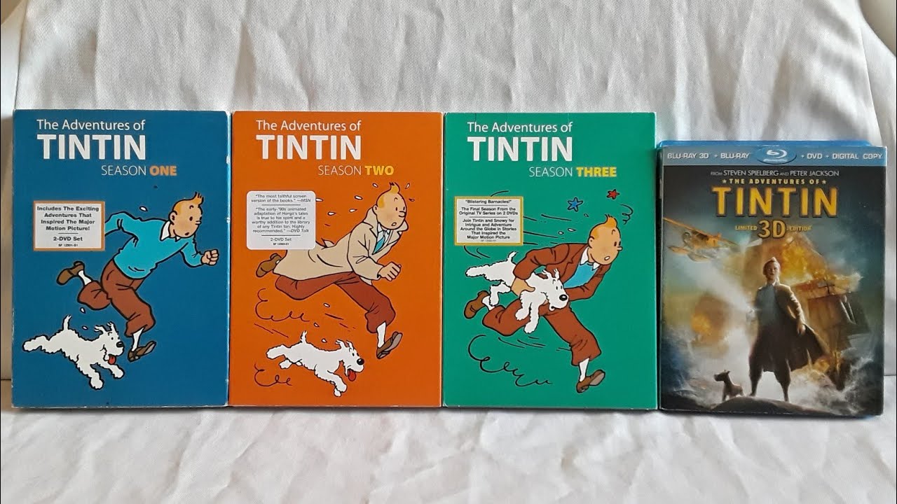 Unboxing Adventures of Tintin Animated Series
