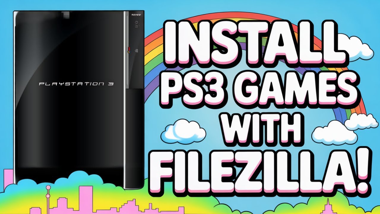 КАК УСТАНОВИТЬ ИГРЫ НА PS3 С ПОМОЩЬЮ FILEZILLA
