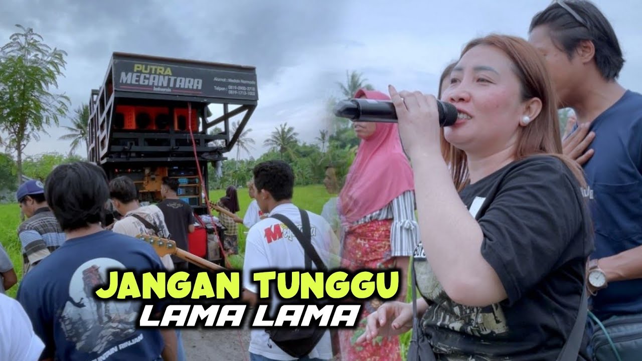 RIA AMELIA JANGAN TUNGGU LAMA LAMA COVER DANGDUT JALANAN LOMBOK PUTRA MENGANTARA