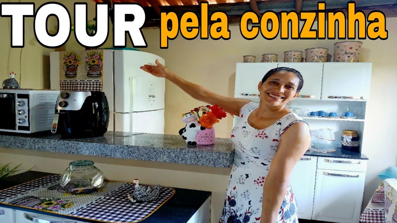 TOUR  PELA MINHA COZINHA NA ROÇA NOVIDADES