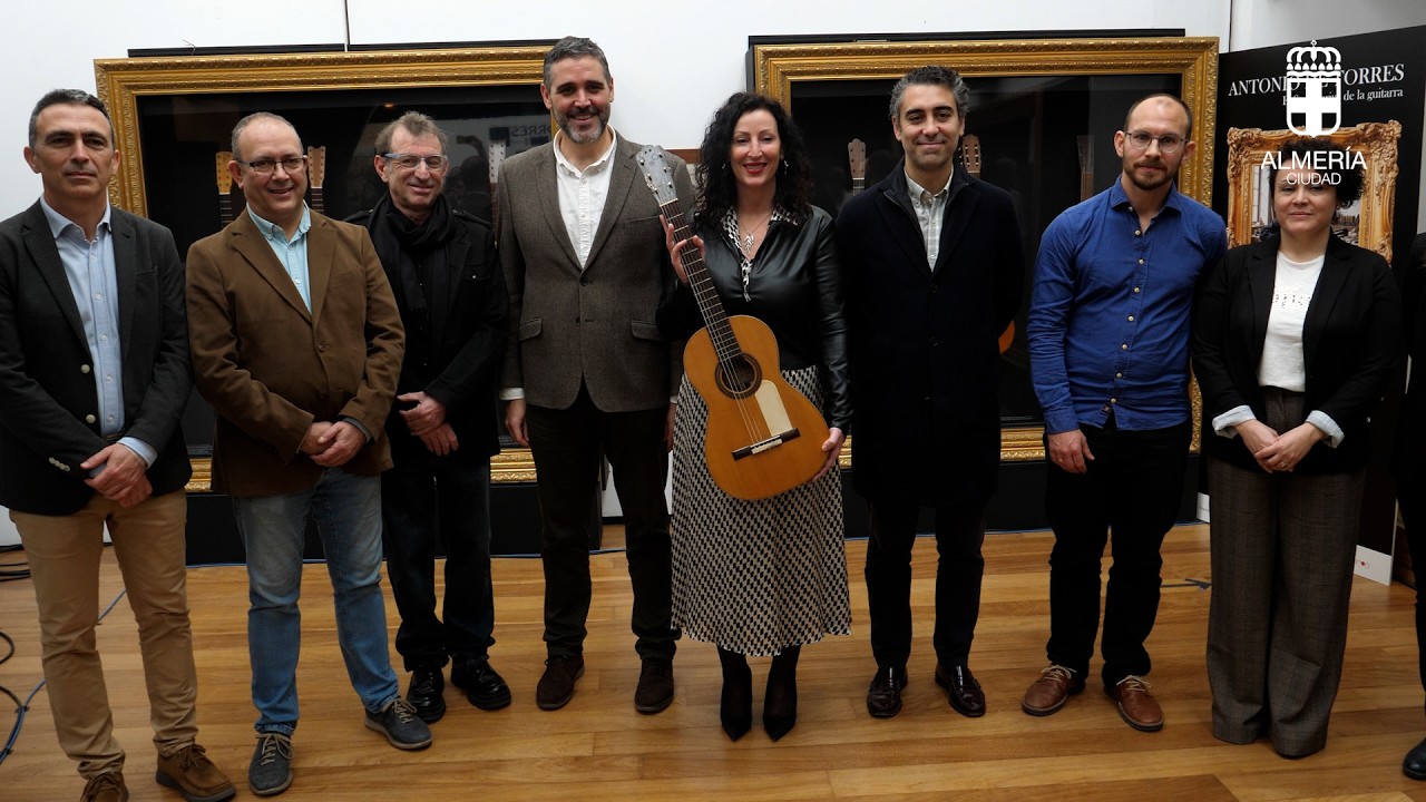 Acto de recepción de una guitarra original de Antonio de Torres del año 1883