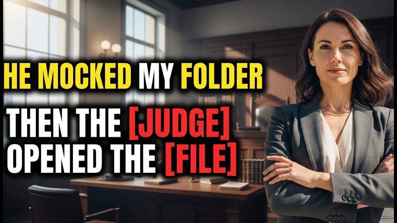He Mocked My Binder—Then the Judge Opened the Fraud File