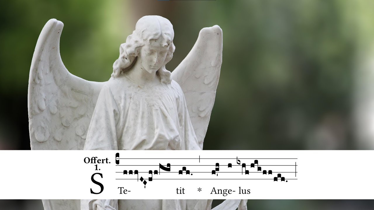 Gregorian Chant: Stetit Angelus (Offertory)