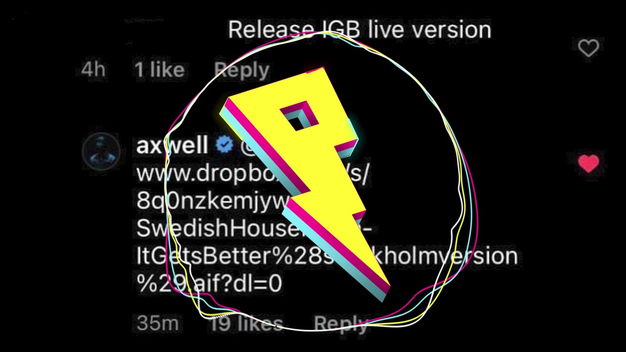 Swedish House Mafia - It Gets Better (Official Live Edit - 2019)