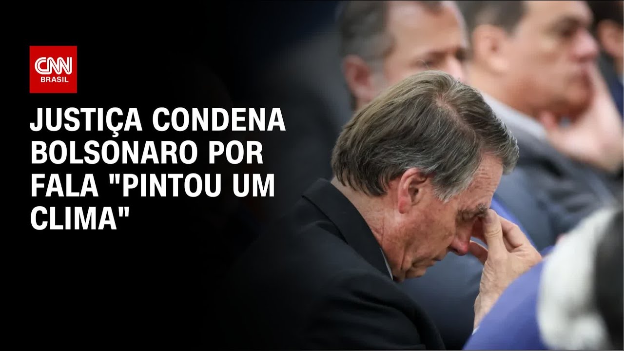 Justiça do DF condena Bolsonaro por fala “pintou um clima” | CNN NOVO DIA