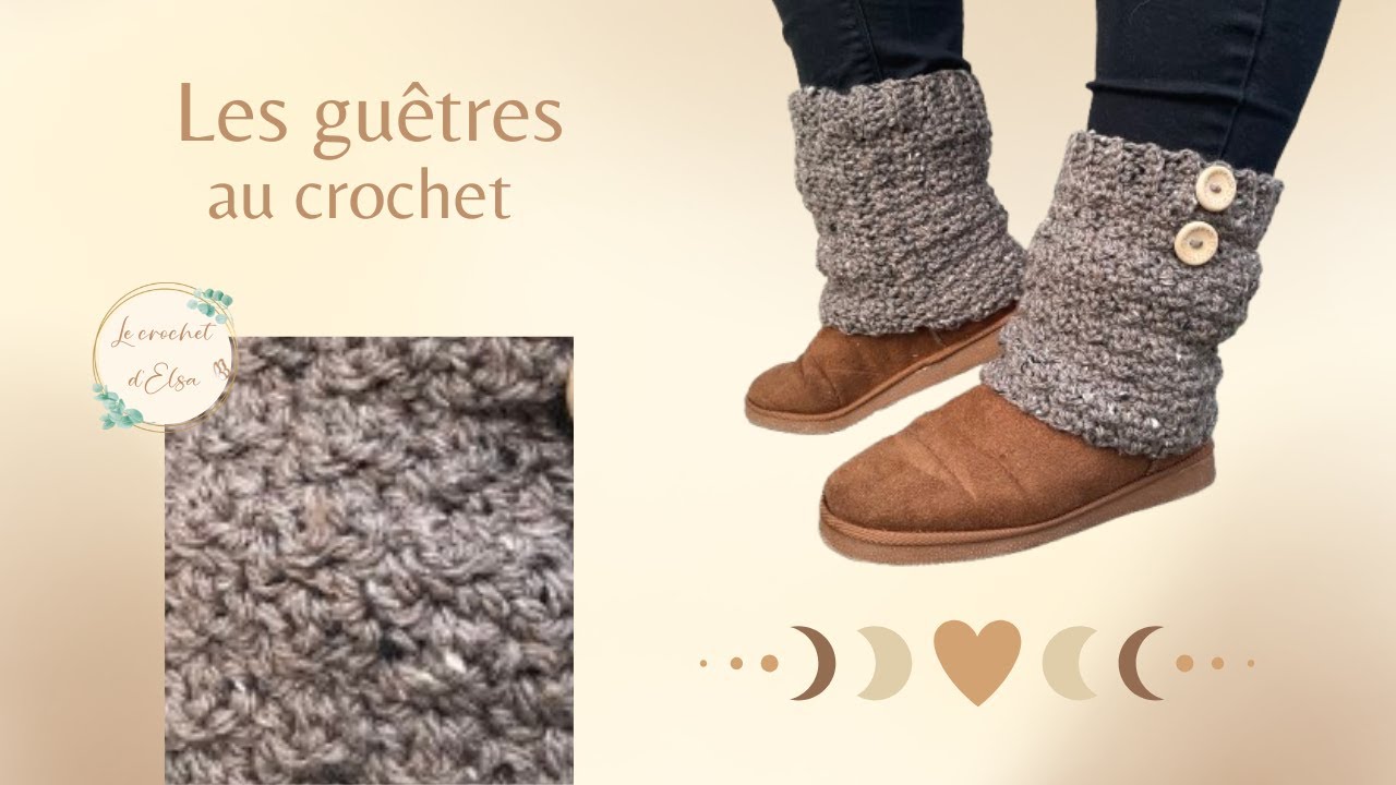 Comment réaliser des guêtres au crochet