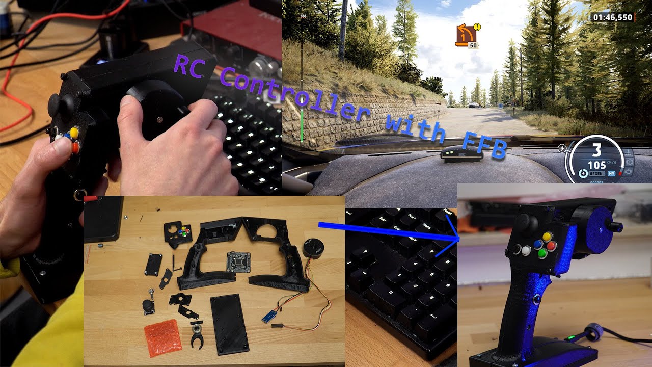 Open FFBoard + MyActuator | Building an RC style FFB controller
