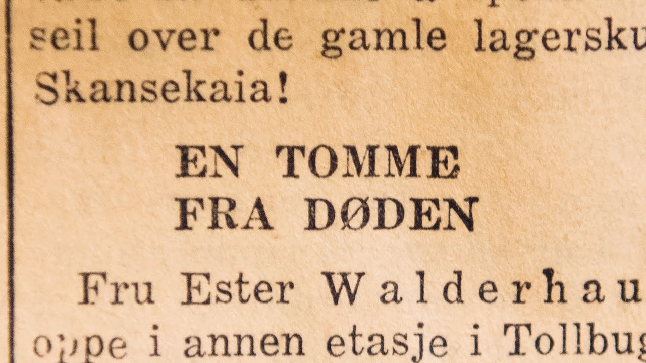 En tomme fra døden