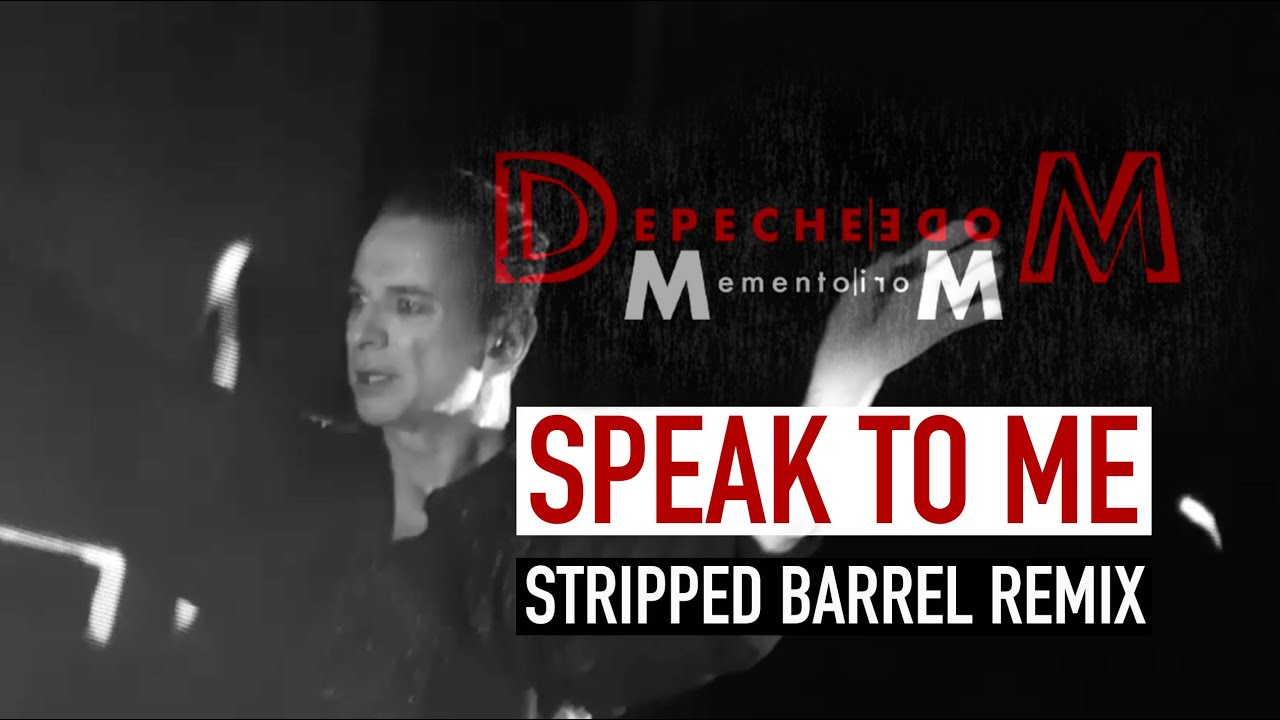 Depeche Mode. Speak To Me. 2024 Remix / Mashup on 2023 live footage #depechemode #remix