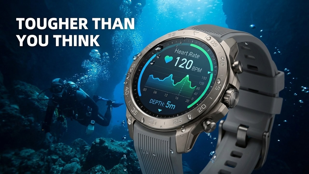 This Titanium Smartwatch is Tougher Than You Think! The Mibro GS Explorer S Titanium, Review.