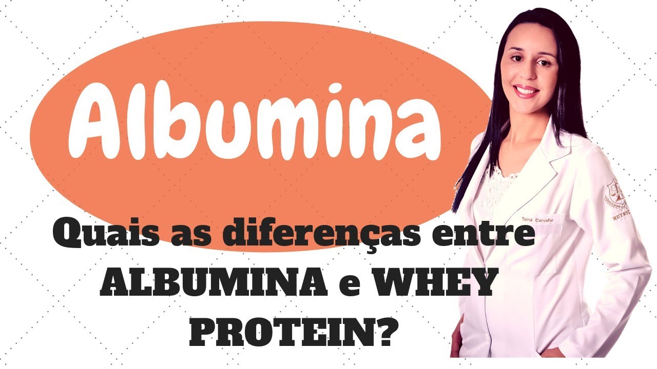 ALBUMINA para hipertrofia! Saiba a diferença entre ALBUMINA  e WHEY PROTEIN 