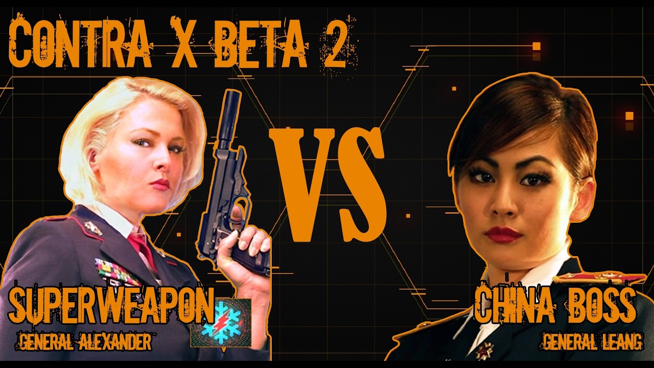 C&C Generals Contra X BETA 2. Challenge: Superweapon General vs China Boss [Hard] #5