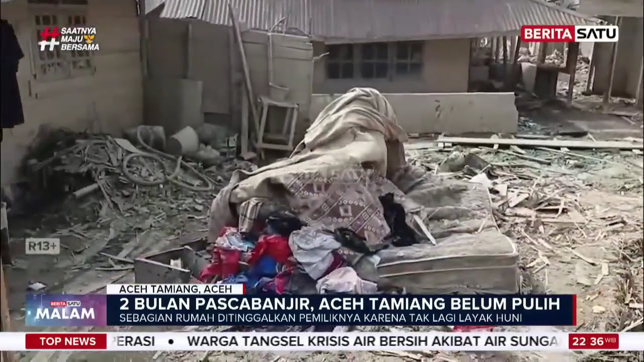 Pemulihan Belum Tuntas, Ratusan Warga Aceh Tamiang Masih Mengungsi #beritasatu