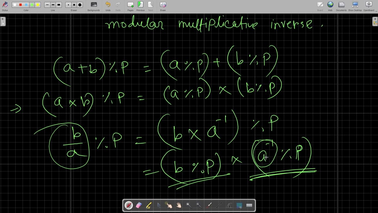 Modular Multiplicative Inverse || Fermat's little theorem || (a/b) % mod || (1/a)%mod || C++