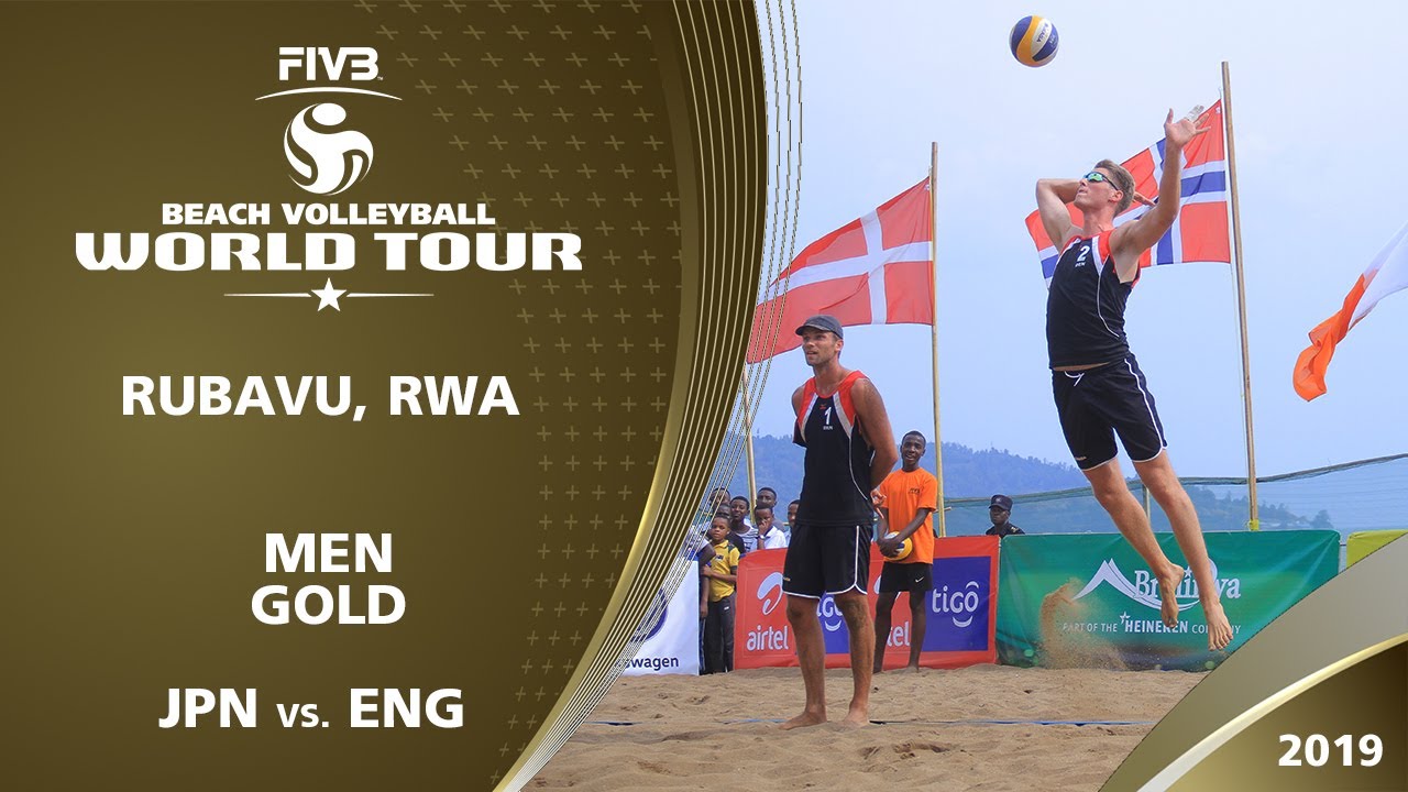 Men's Gold Medal: JPN vs. DEN | 1* Rubavu  - 2019 FIVB Beach Volleyball World Tour