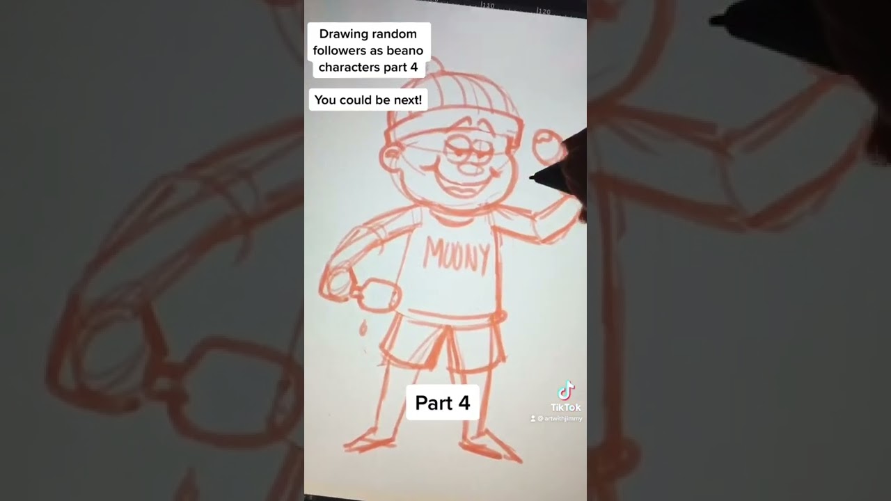 Drawing followers as beano  characters part 4 