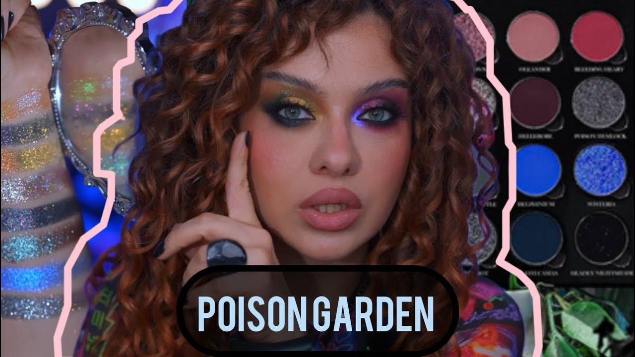 Палетка Poison Garden Bellabeautebar :обзор и макияжи