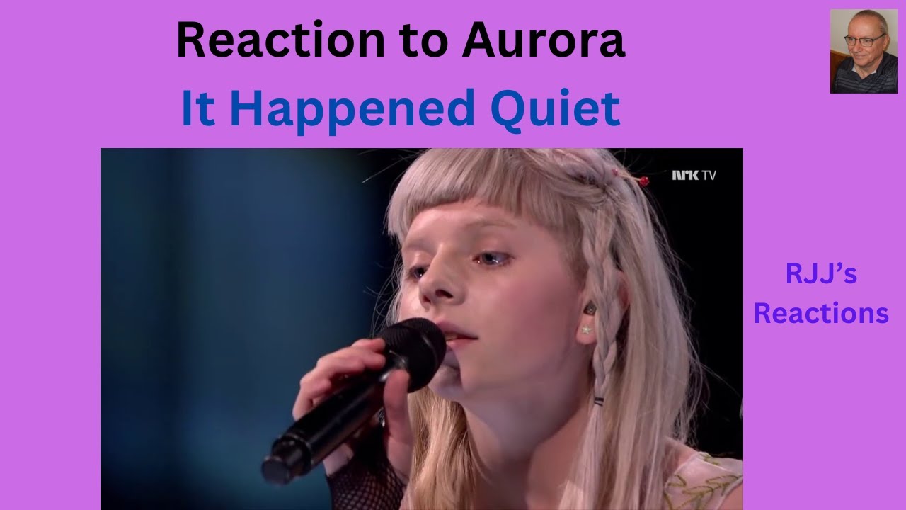 Reaction to Aurora - It Happened Quiet (Live at Nidarosdomen)