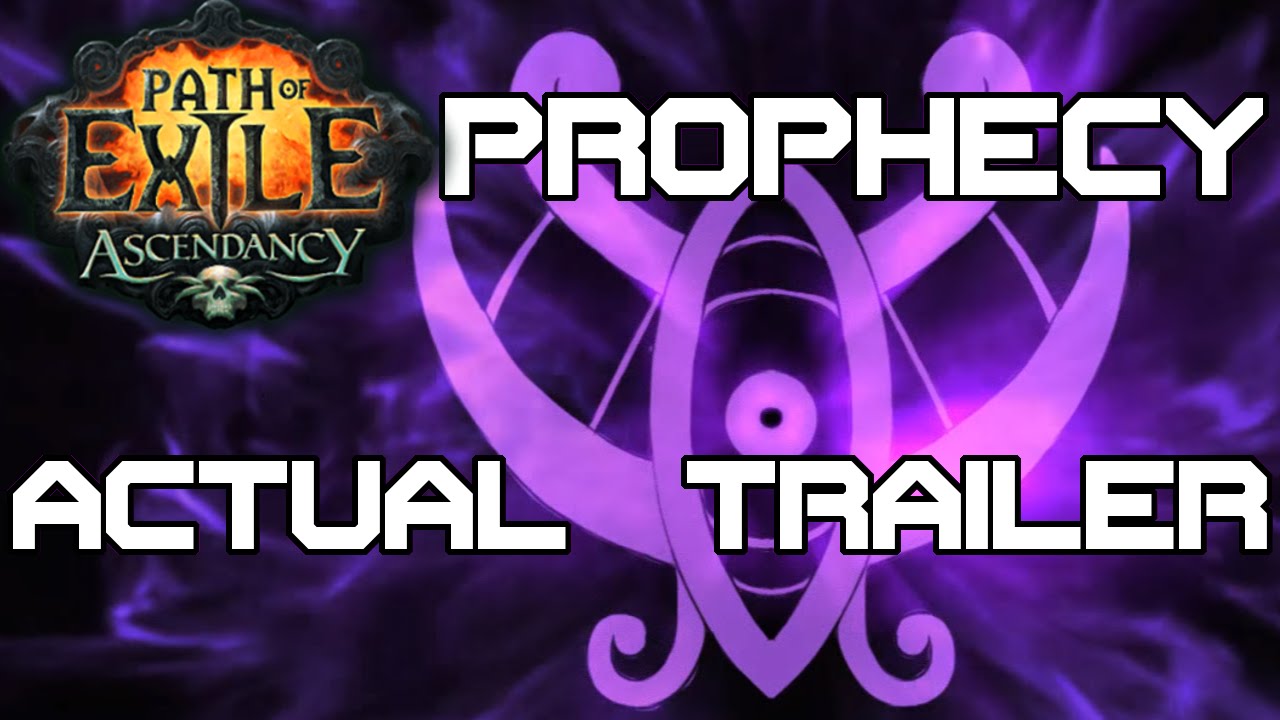 Path of Exile 2.3 Prophecy ACTUAL Trailer