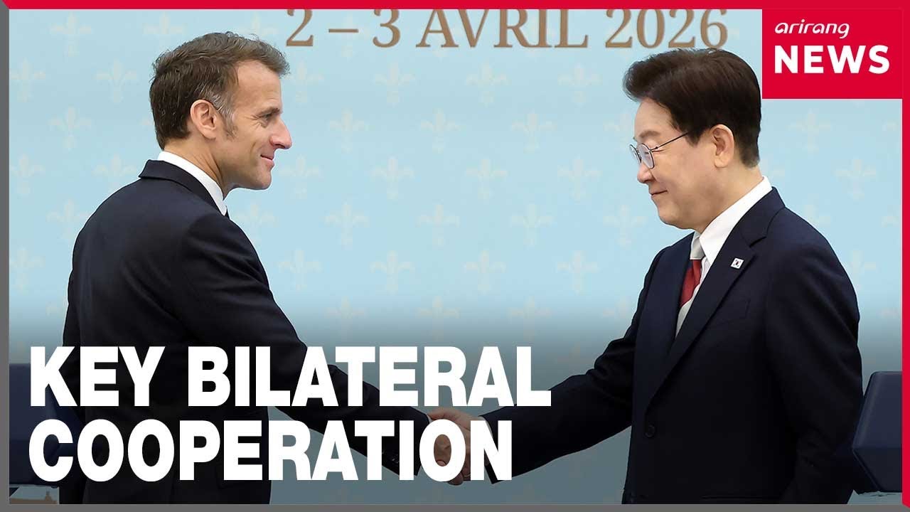 Lee, Macron forge Global Strategic Partnership, discuss Hormuz situation