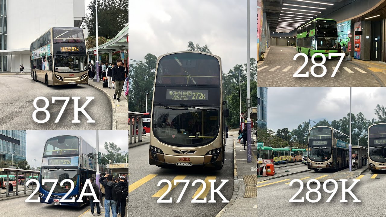 『兩小時觀看大學站五寶』KMB 87K/272A/272K/287/289K