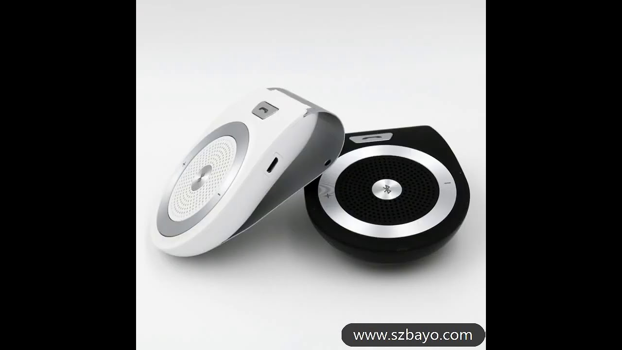Bluetooth Car Speakerphone Sun Visor Bluetooth 4.2 Handsfree Car Kit Audio Speakerphone T821