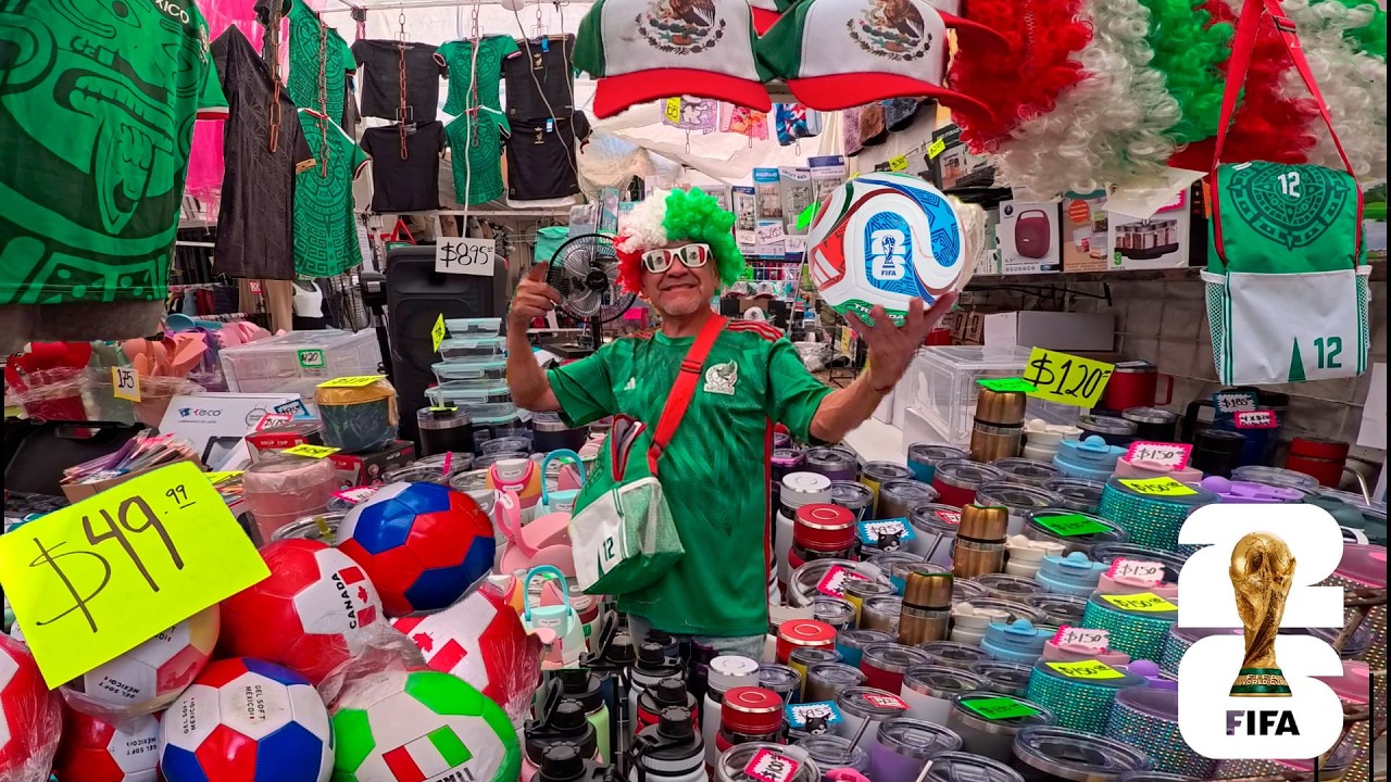 ¡YA LLEGARON! Artículos del MUNDIAL 2026 en Tianguis la 50 Medrano ⚽️🇲🇽 (Guadalajara)