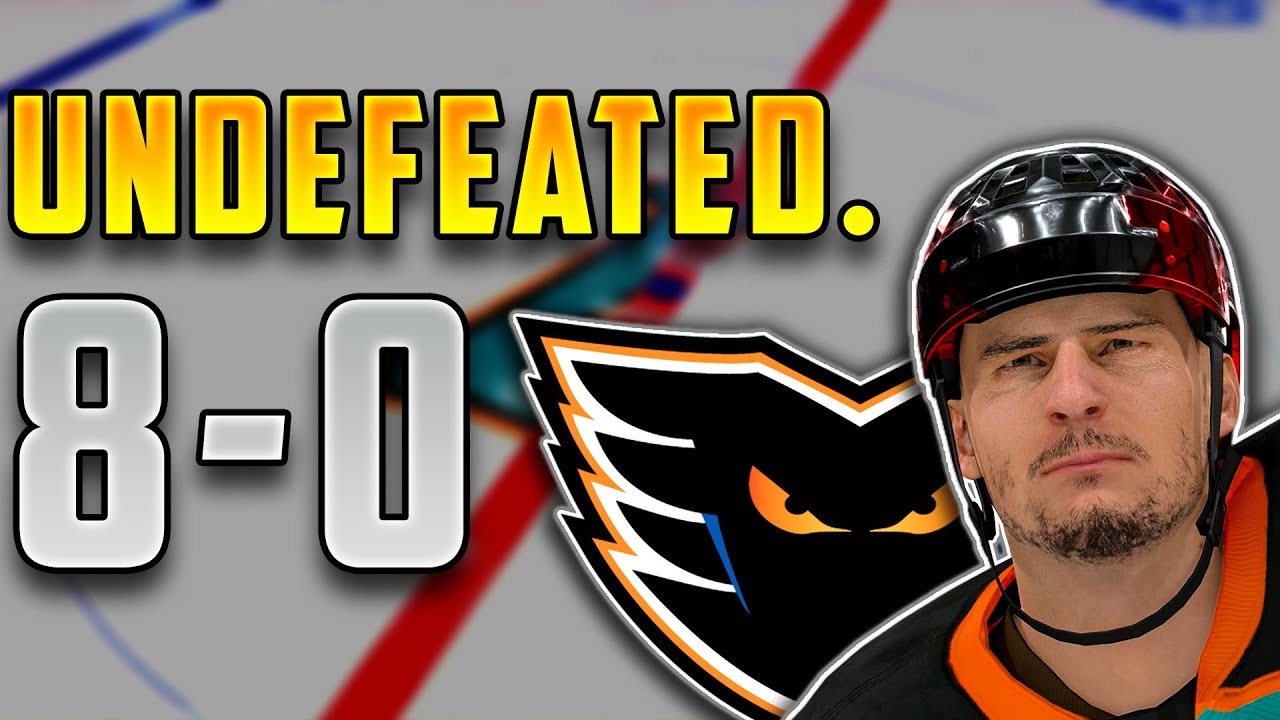 UNDEFEATED. | NHL 23 EASHL CNC AHL Phantoms Week 1