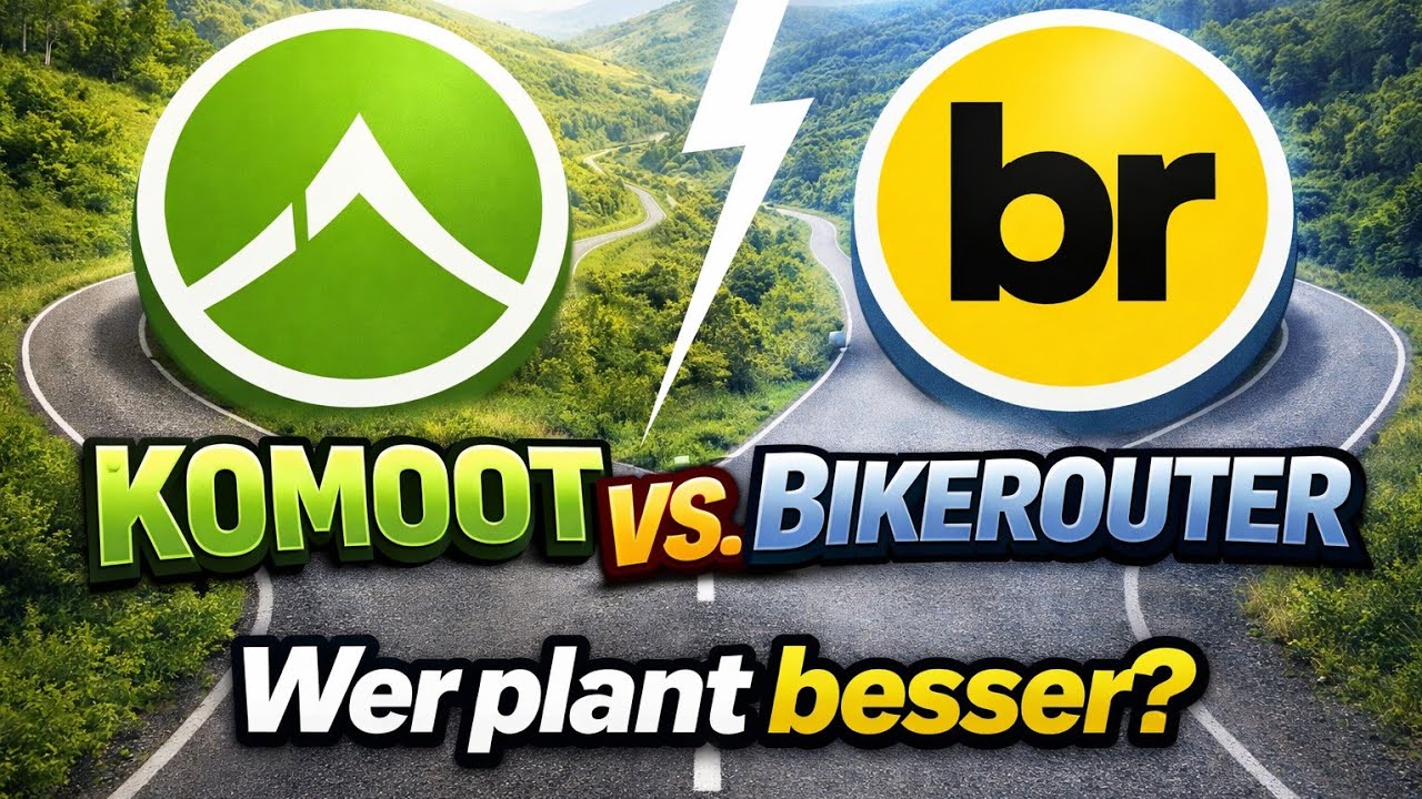 Komoot oder Bikerouter? Welcher Routenplaner ist besser?