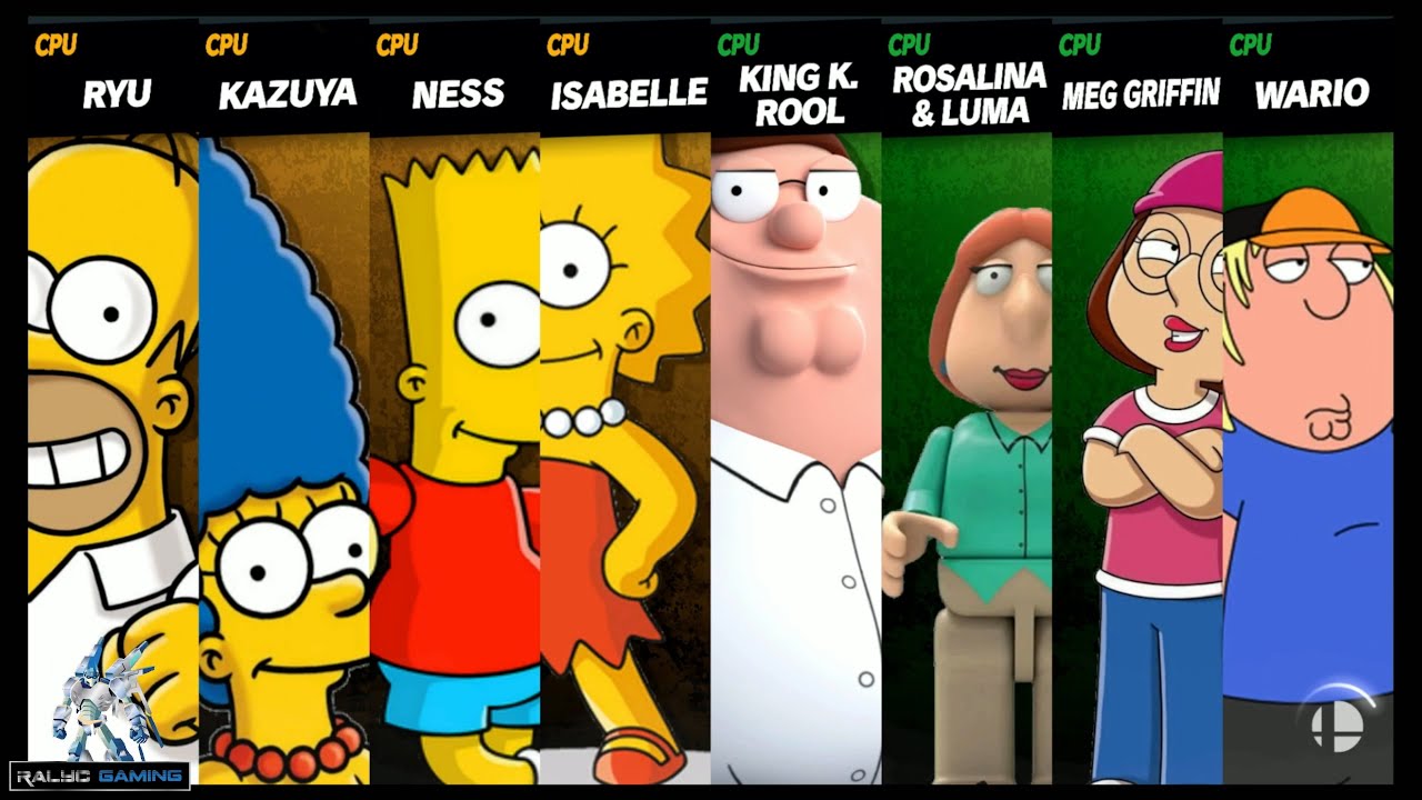 Family Fued:  The Simpsons vs the Griffins