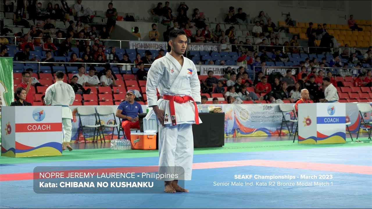 CHIBANA NO KUSHANKU - Jeremy Laurence Nopre (Philippines) | SEAKF 2023 Senior Male Individual Kata