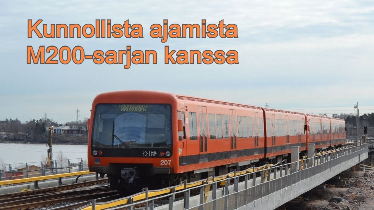 Kunnon ajamista M200-junasarjalla | Helsinki Metro Simulator 2 | #2