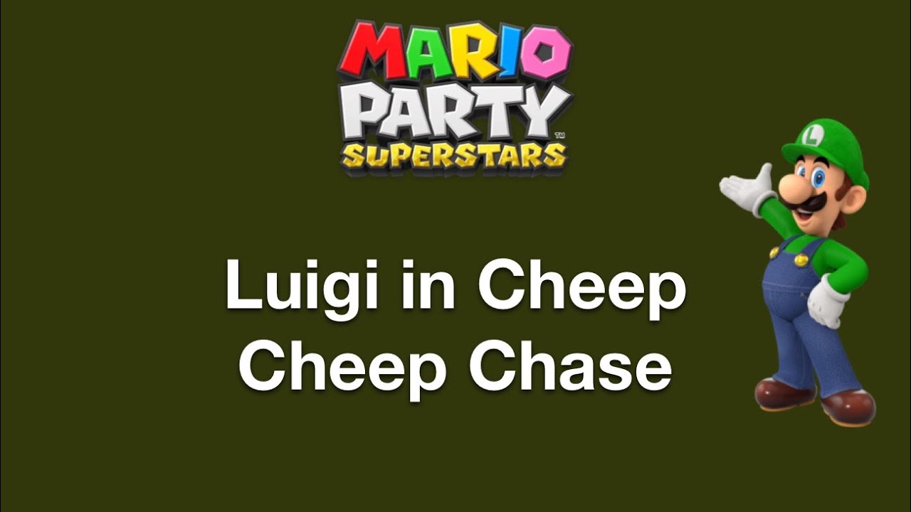 Mario Party Superstars- Luigi in Cheep Cheep Chase