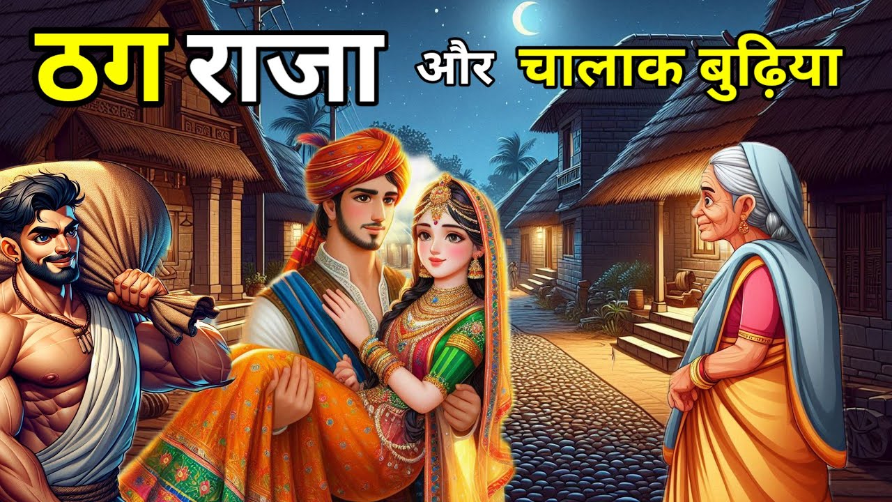 🔴 ठग राजा और चालाक बुढ़िया । Hindi Moral Story |Kahani | नई कहानियाँ I | Moral kahani। bedtime story