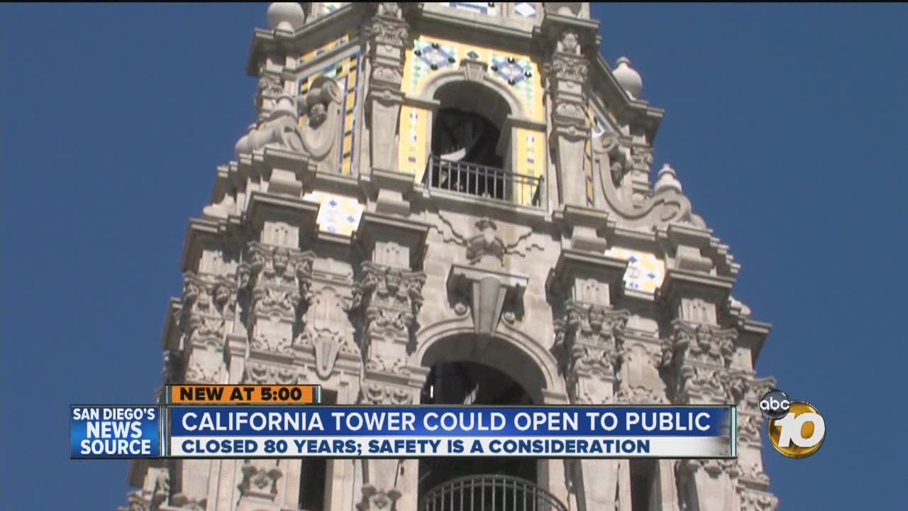 10News takes rare tour of San Diego's iconic California Tower